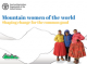 Mountain women of the world – Shaping change for the common good